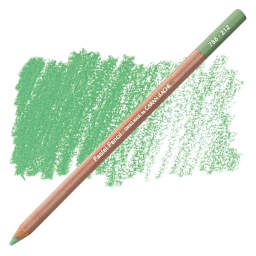 Caran d'Ache Pastel Pencil - Chromium Oxide Green pencil and swatch