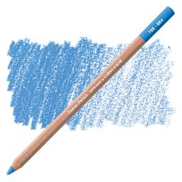 Caran d'Ache Pastel Pencil - Cobalt Blue pencil and swatch