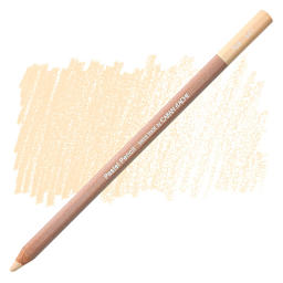 Caran d'Ache Pastel Pencil - Egg Shell pencil and swatch