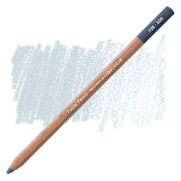Caran d'Ache Pastel Pencil - Silver Gray pencil and swatch