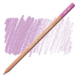 Caran d'Ache Pastel Pencil - Ultramarine Pink pencil and swatch