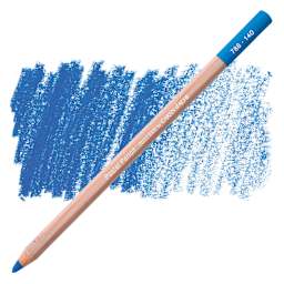 Caran d'Ache Pastel Pencil - Ultramarine pencil and swatch