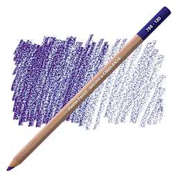 Caran d'Ache Pastel Pencil - Violet pencil and swatch