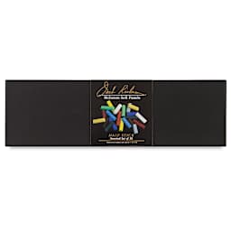 Half-Size Medium-Soft Pastel Sticks - Top view of package of Set of 30