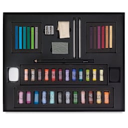 Half-Stick Foundation Pastel Set, Basic (contents)