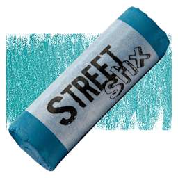 Richeson Street Stix Pavement Pastel - Blue 48 pastel and swatch