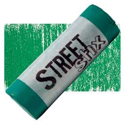 Richeson Street Stix Pavement Pastel - Green 12 pastel and swatch