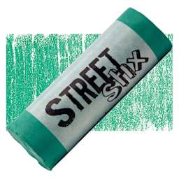 Richeson Street Stix Pavement Pastel - Green 23 pastel and swatch