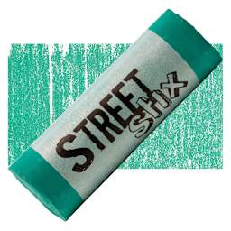 Richeson Street Stix Pavement Pastel - Green 26 pastel and swatch