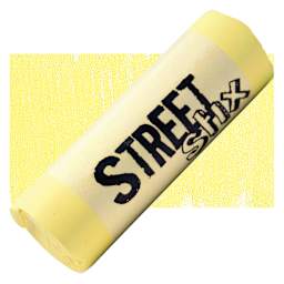 Richeson Street Stix Pavement Pastel - Yellow 72 pastel and swatch