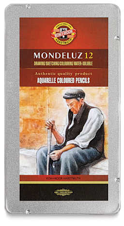 Aquarelle Pencils - Front cover of Set of 12 Colors