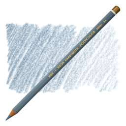 Koh-I-Noor Polycolor Dry Color Drawing Pencil - Bluish Grey 34, swatch and pencil