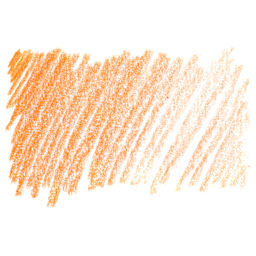 Koh-I-Noor Polycolor Dry Color Drawing Pencil - Dark Orange 126, swatch
