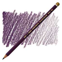 Koh-I-Noor Polycolor Dry Color Drawing Pencil - Delft Blue 182, swatch and pencil