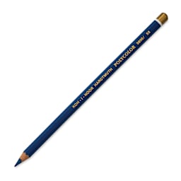 Koh-I-Noor Polycolor Dry Color Drawing Pencil - Permanent Blue 55
