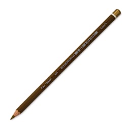 Koh-I-Noor Polycolor Dry Color Drawing Pencil - Raw Umber 66, side