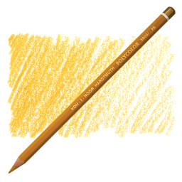 Koh-I-Noor Polycolor Dry Color Drawing Pencil - Dark Ochre 29, swatch and pencil