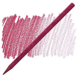 Koh-I-Noor Woodless Colored Pencil - Carmine pencil and swatch