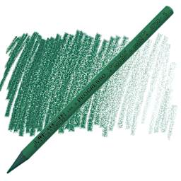 Koh-I-Noor Woodless Colored Pencil - Hooker's Green pencil and swatch