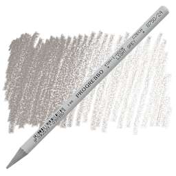 Koh-I-Noor Woodless Colored Pencil - Light Gray pencil and swatch