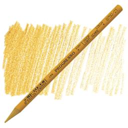 Koh-I-Noor Woodless Colored Pencil - Light Ochre pencil and swatch
