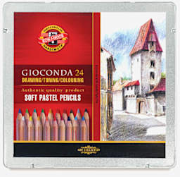 Soft Pastel Pencils, Set of 24