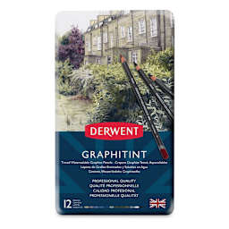 Derwent Graphitint Pencil Set - Set of 12 front of package