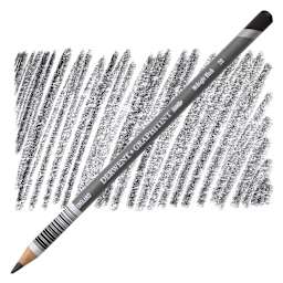 Derwent Graphitint Pencil - Midnight Black pencil and swatch