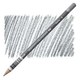 Derwent Graphitint Pencil - Cloud Grey pencil and swatch