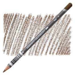 Derwent Graphitint Pencil - Russet pencil and swatch