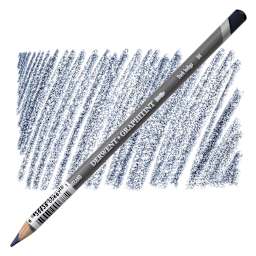 Derwent Graphitint Pencil - Dark Indigo pencil and swatch