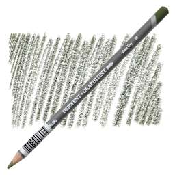 Derwent Graphitint Pencil - Green Gray pencil and swatch