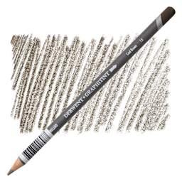 Derwent Graphitint Pencil - Cool Brown pencil and swatch