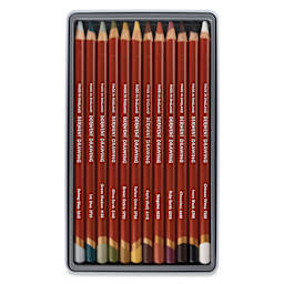 Derwent Drawing Pencils - Set of 12, contents