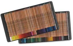 Oil-Based Colored Pencils, Set of 72, Open package view