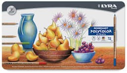 LYRA Rembrandt polycolor pencils 72色セット Lyra Rembrandt Polycolor Colored Pencil Tin Set of 72