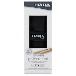Lyra Rembrandt Polycolor Premium Oil-Based Colored Pencil Set - Set of 24, Roll, front of packaging