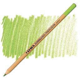 Lyra Rembrandt Polycolor Premium Oil-Based Colored Pencil - Yellow Stil De Grain pencil and swatch