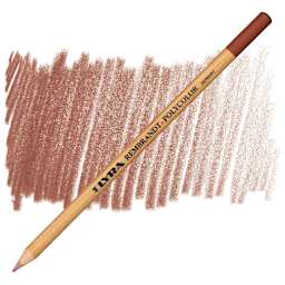 Lyra Rembrandt Polycolor Premium Oil-Based Colored Pencil - Mars Red pencil and swatch