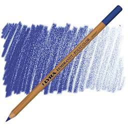 Lyra Rembrandt Polycolor Premium Oil-Based Colored Pencil - Cobalt Blue Deep pencil and swatch