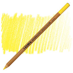 Lyra Rembrandt Polycolor Premium Oil-Based Colored Pencil - Lemon Yellow pencil and swatch