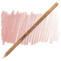 Lyra Rembrandt Polycolor Premium Oil-Based Colored Pencil - Flesh Tint Light pencil and swatch