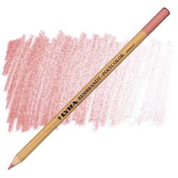 Lyra Rembrandt Polycolor Premium Oil-Based Colored Pencil - Flesh Tint Medium pencil and swatch