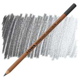 Lyra Rembrandt Polycolor Premium Oil-Based Colored Pencil - Cold Grey Medium pencil and swatch