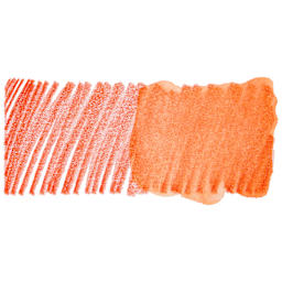 Derwent Inktense Pencil - Paprika, swatch only
