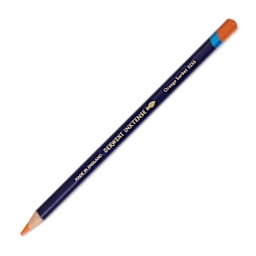 Derwent Inktense Pencil - Orange Sorbet, single pencil