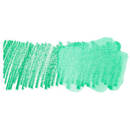 Derwent Inktense Pencil - Mint Leaf, swatch only