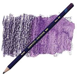 Derwent Inktense Pencil - Mauve pencil and swatch