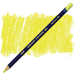 Derwent Inktense Pencil - Sherbert Lemon pencil and swatch