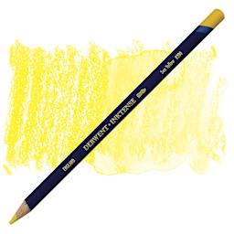 Derwent Inktense Pencil - Sun Yellow pencil and swatch